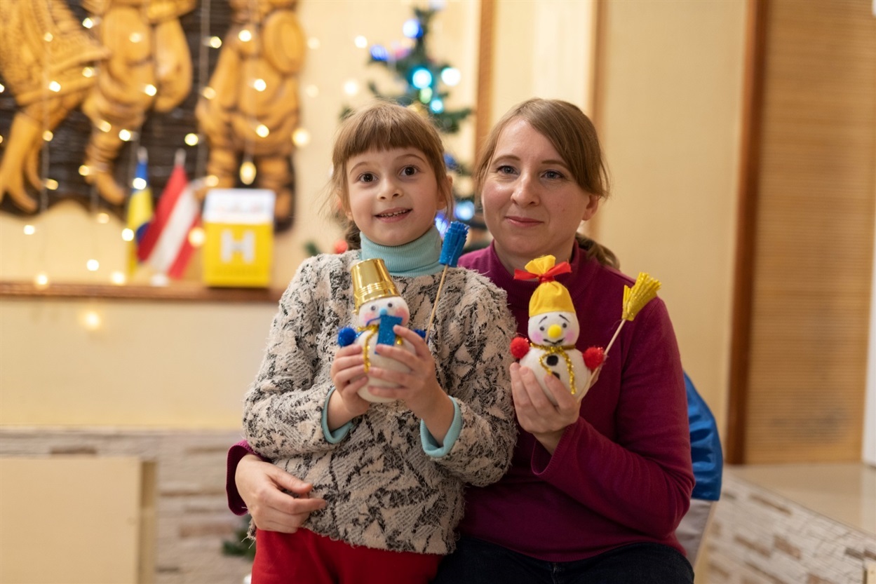 Наталія Тімачова з донькою