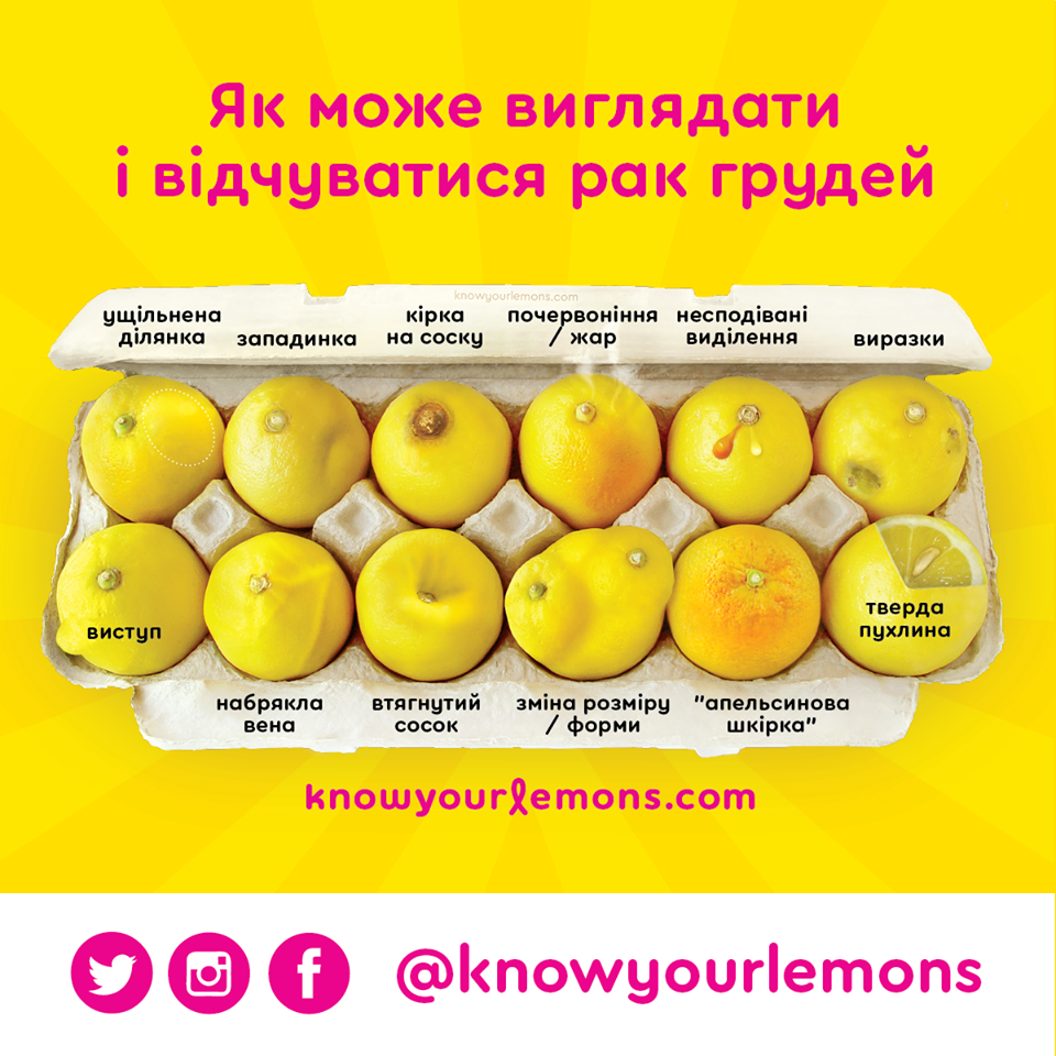 Инфографика от американського фонда Know your Lemons
