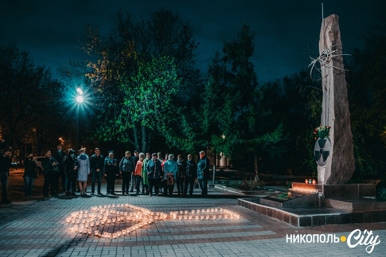 Мешканці міста вшановують нікопольців-ліквідаторів