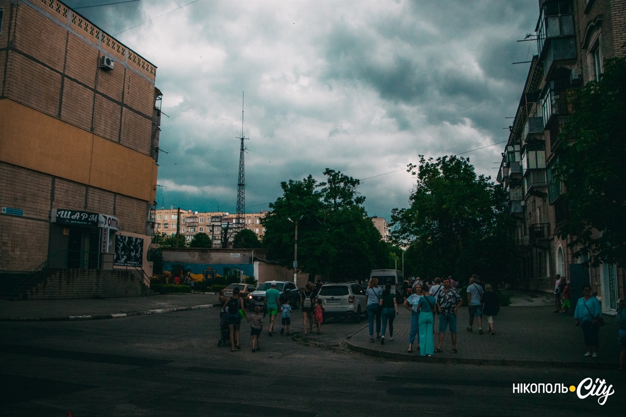 Грозові хмари перед зливою