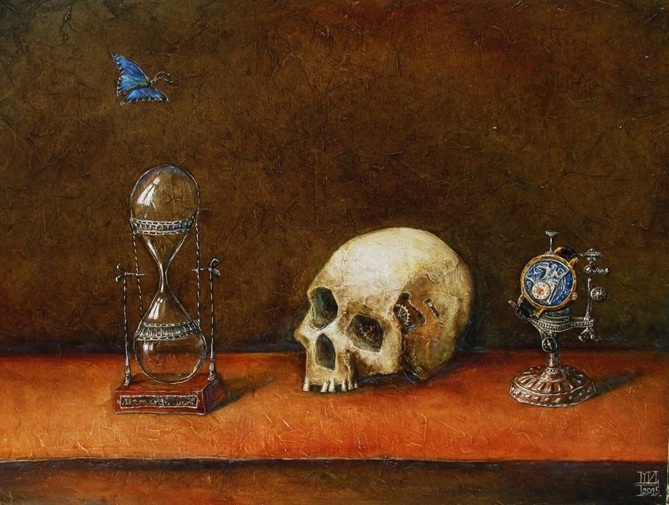 «Vanitas vanitatum et omnia vanitas. Carpe Diem watch».