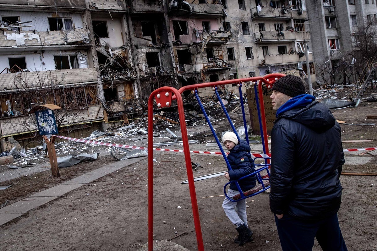 The terrible face of war: footage from Ukraine 