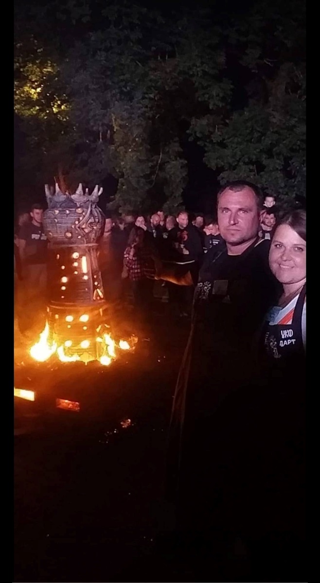 Ірина та Антон Бикови на керамічному симпозіумі в Нікополі.