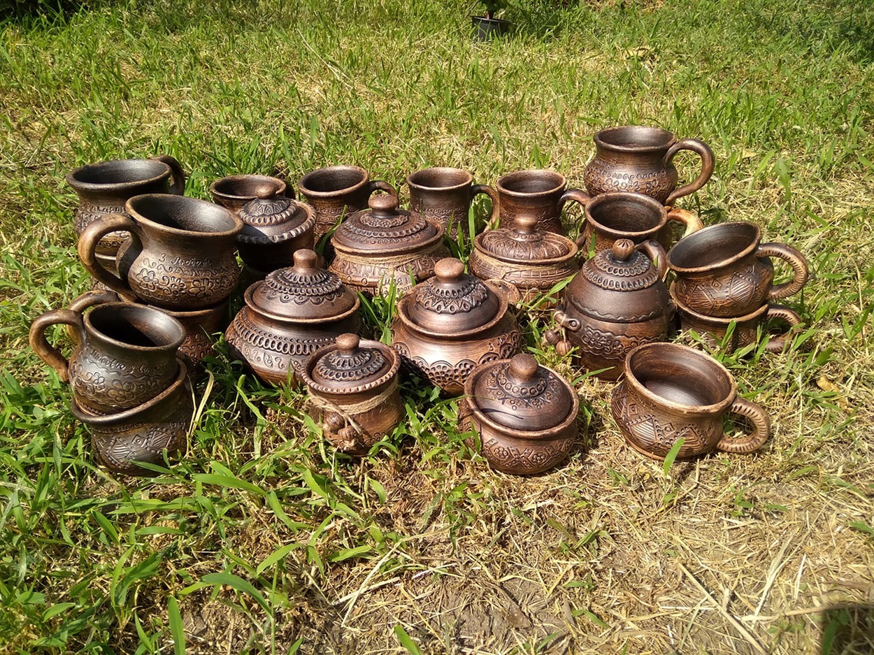 Кераміка родини Бикових.
