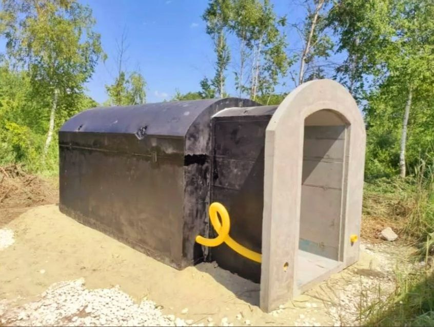 Конструкція модульного бункеру