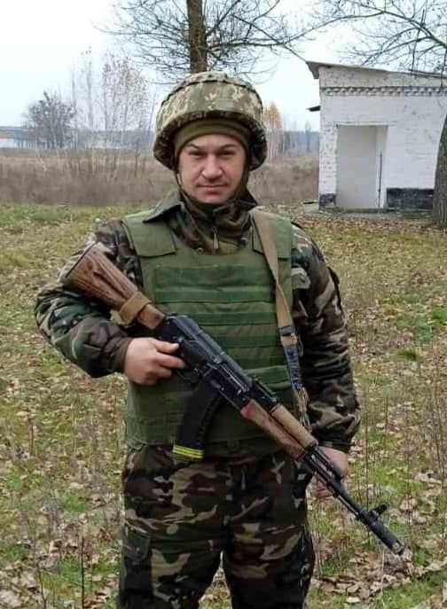 Полеглий воїн з Нікополя Сергій Лимар.