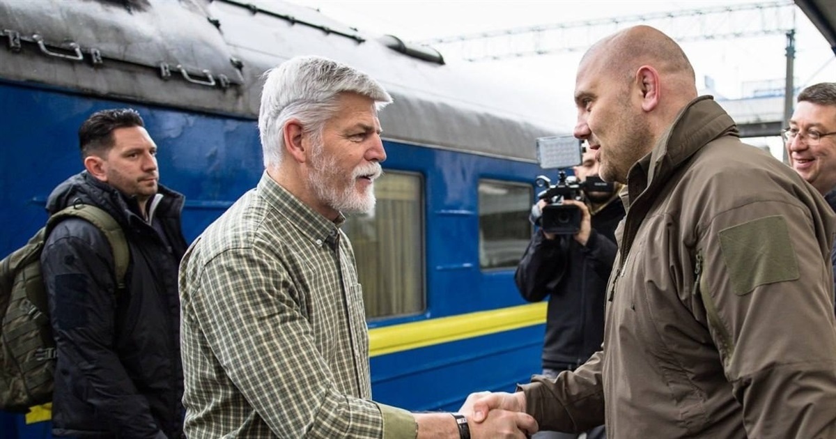 Президент Чехії Петр Павел та Сергій Лисак
