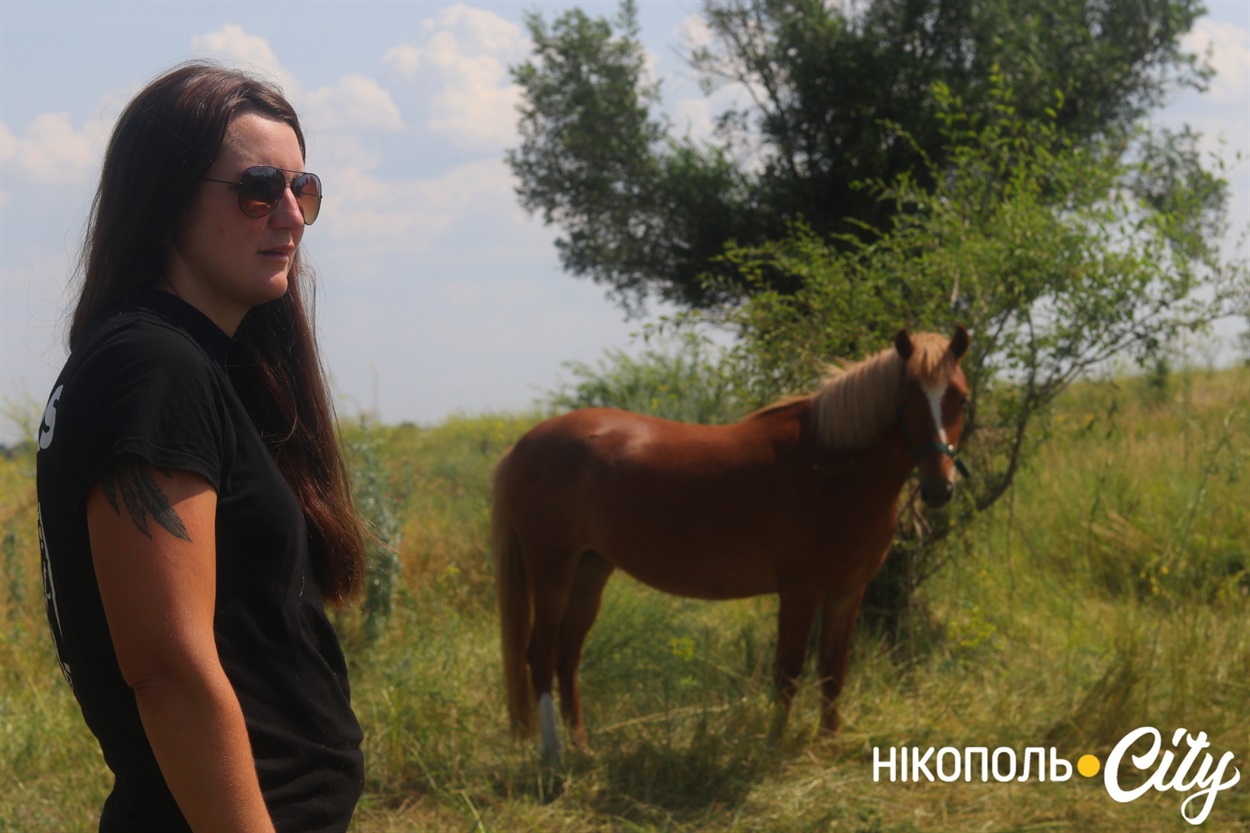 Тетяна Лобода на власному ранчо у Нікополі