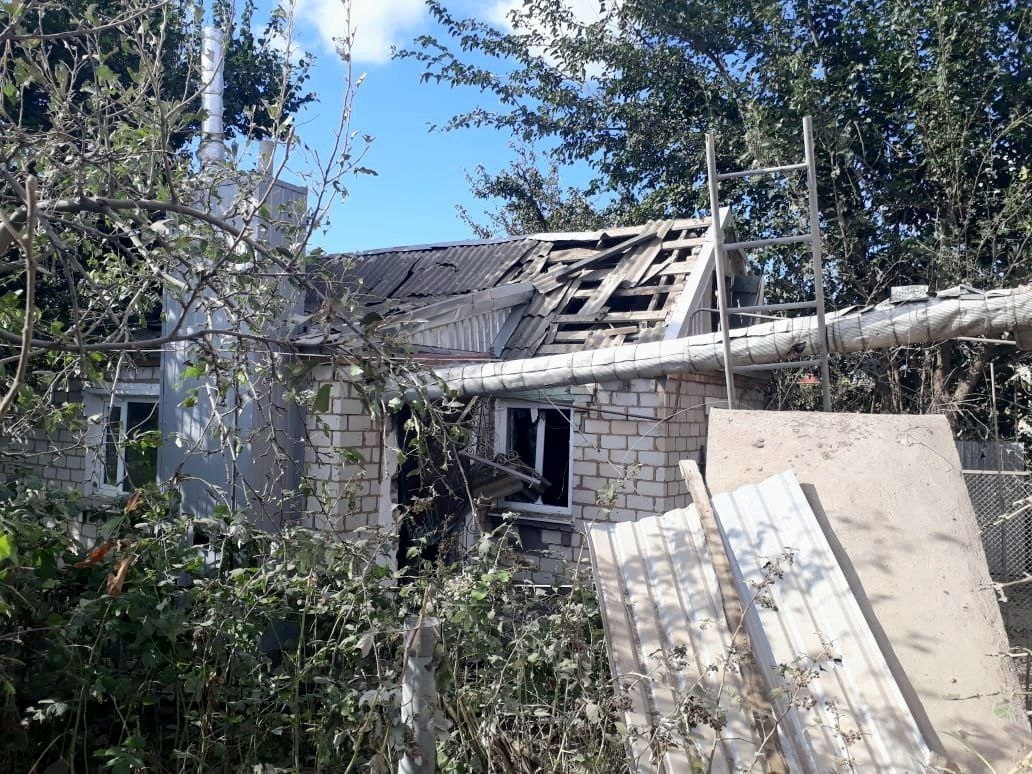 Обстріли домівок мирних мешканців на Нікопольщині