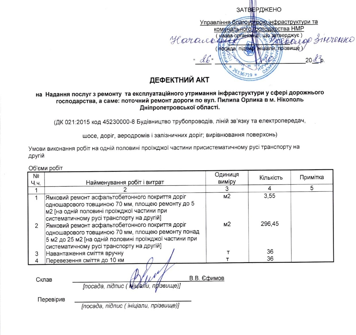 дефектний акт