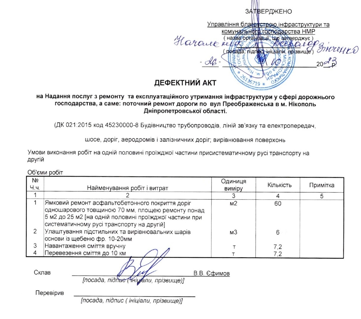 дефектний акт