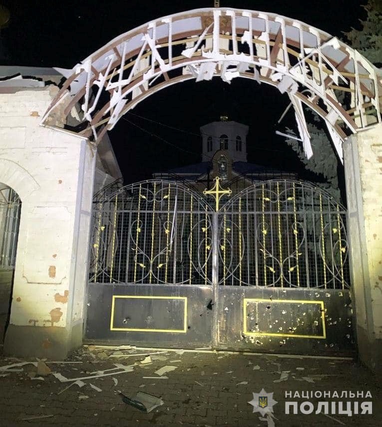 церква під обстрілом