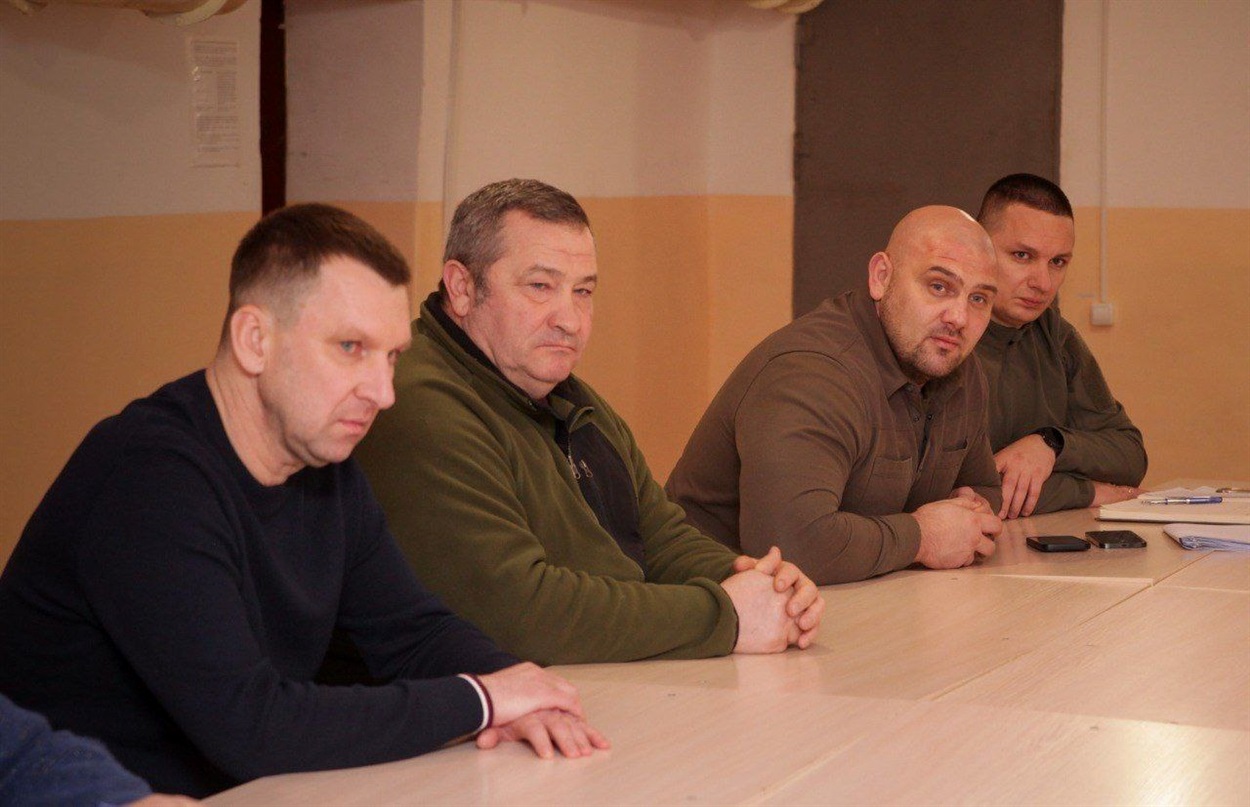 Ліворуч - міський голова міста Покров - Олександр Шаповал та міський голова Марганця - Геннадій Боровик
