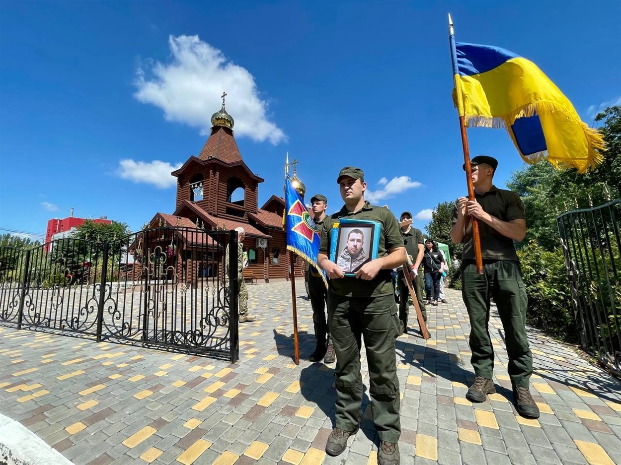 Церемонія прощання із Антоном Тарасовим