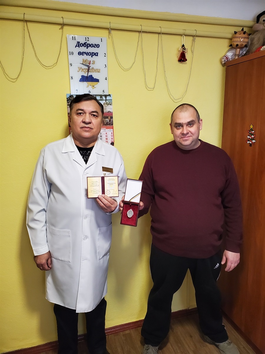 Вадим Пісклов - Заслужений донор України