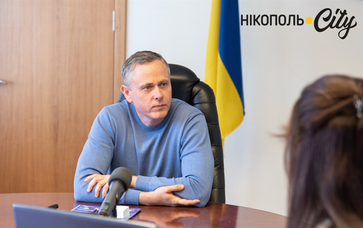 Міський голова Нікополя Олександр Саюк