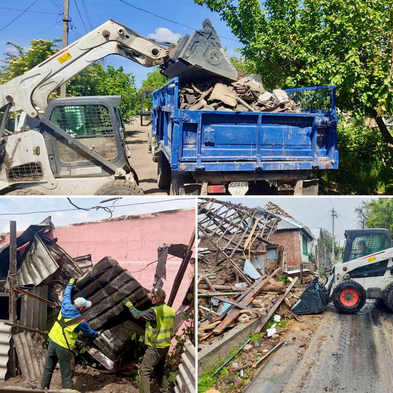 Робота на місцях обстрілів