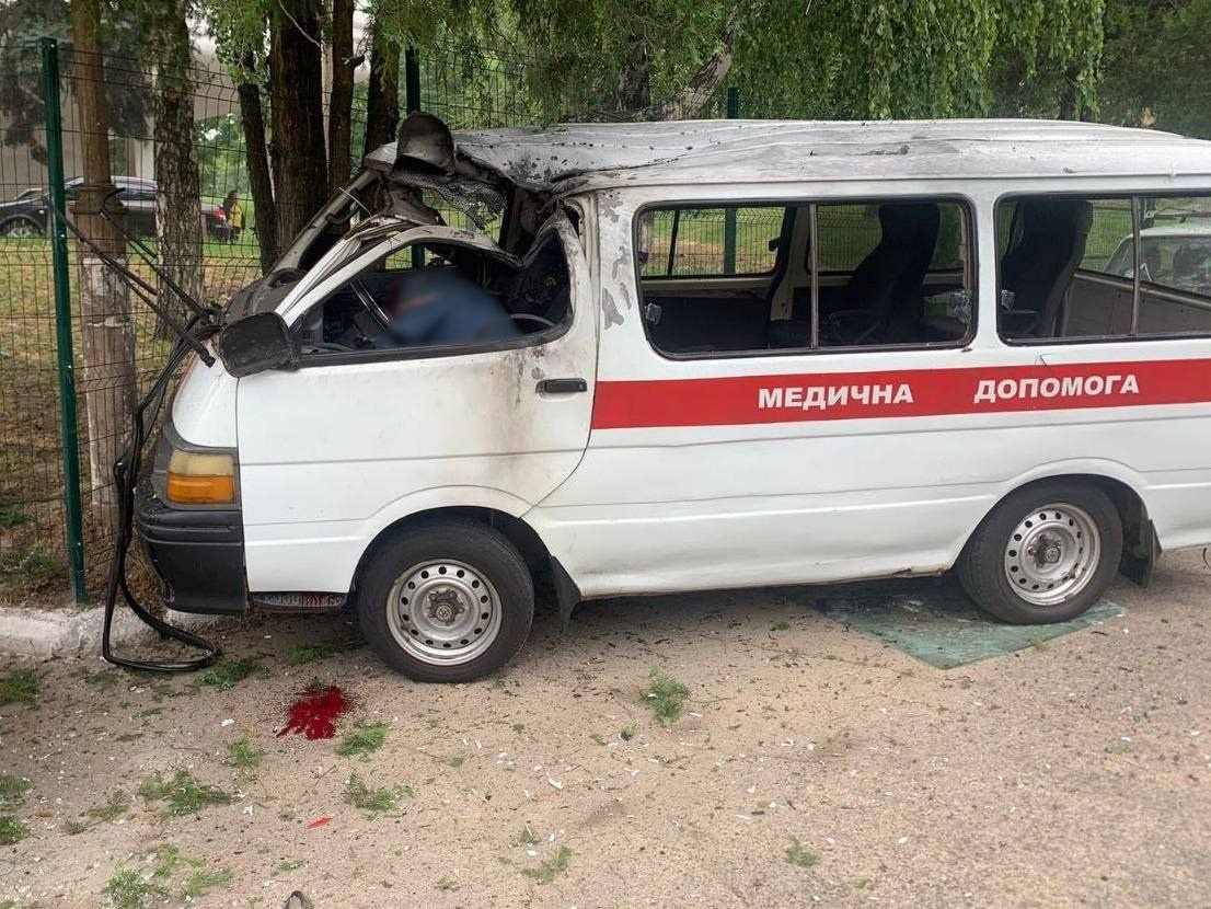 Наслідки однієї зі смертельних атак на Нікополь