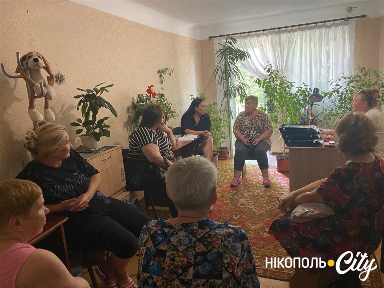 Круглий стіл в одному з шелтерів для ВПО
